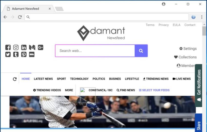 How To Remove Adamant.pristineapp.com Redirect Virus From Computer?
